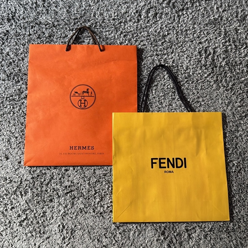 Hermes/Fendi - Empty Large Bag(s) & Small Hermes Bag